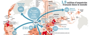 Statistiques des Français expatriés en 2014